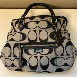 Black Coach Purse - Like new!